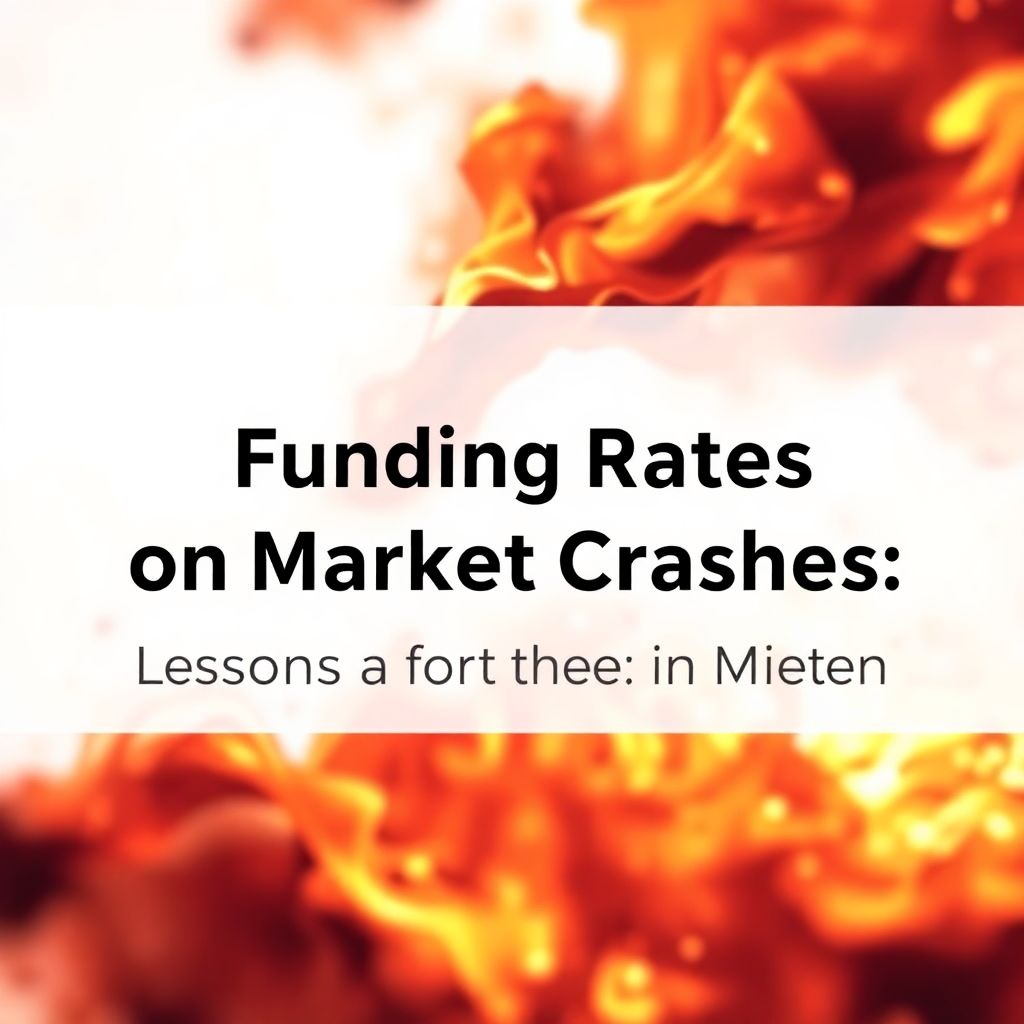 Funding rates and market crashes: what historical trends reveal for today’s traders