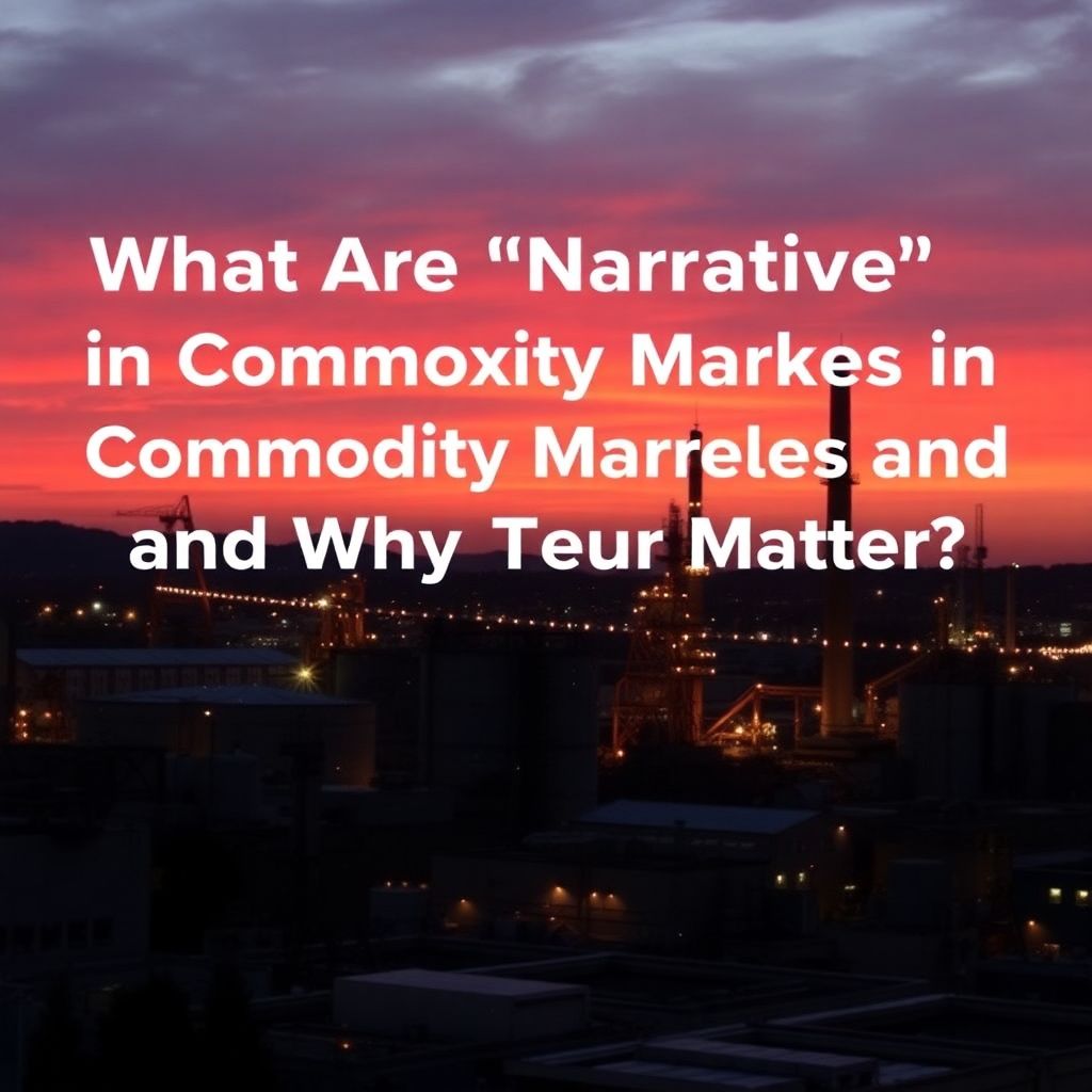 Narratives in commodity markets reveal the hidden stories driving price movements
