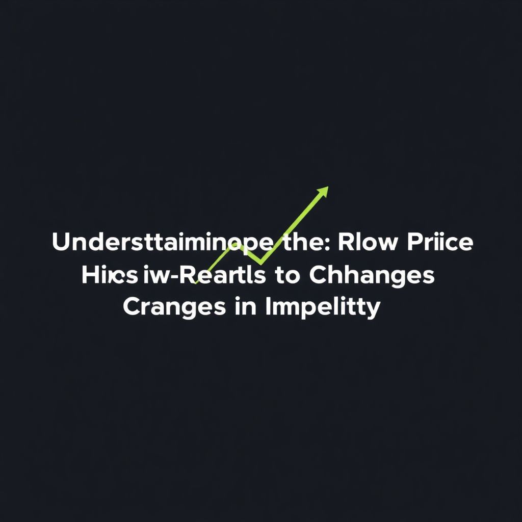 Volatility reaction functions and how prices respond to changes in implied volatility