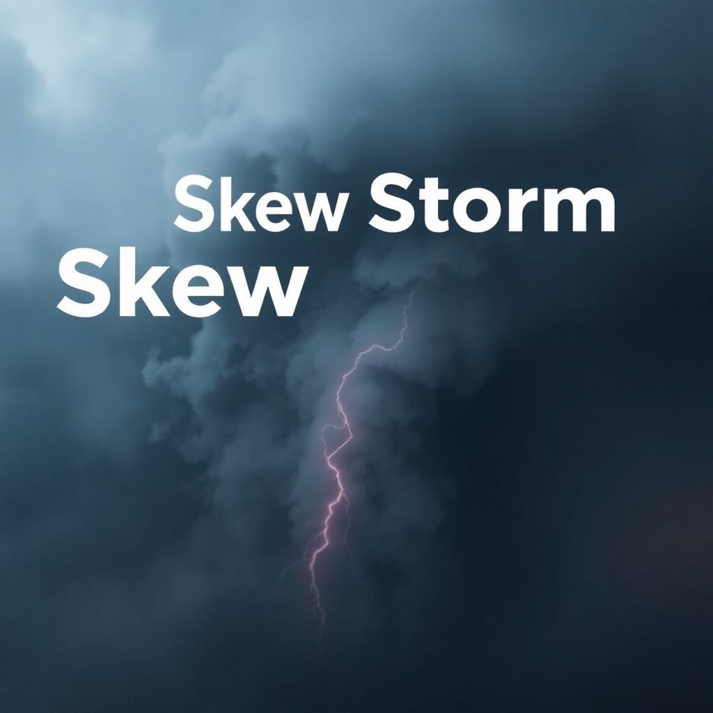 Skew storm trading strategies for profiting during heavy skew market periods