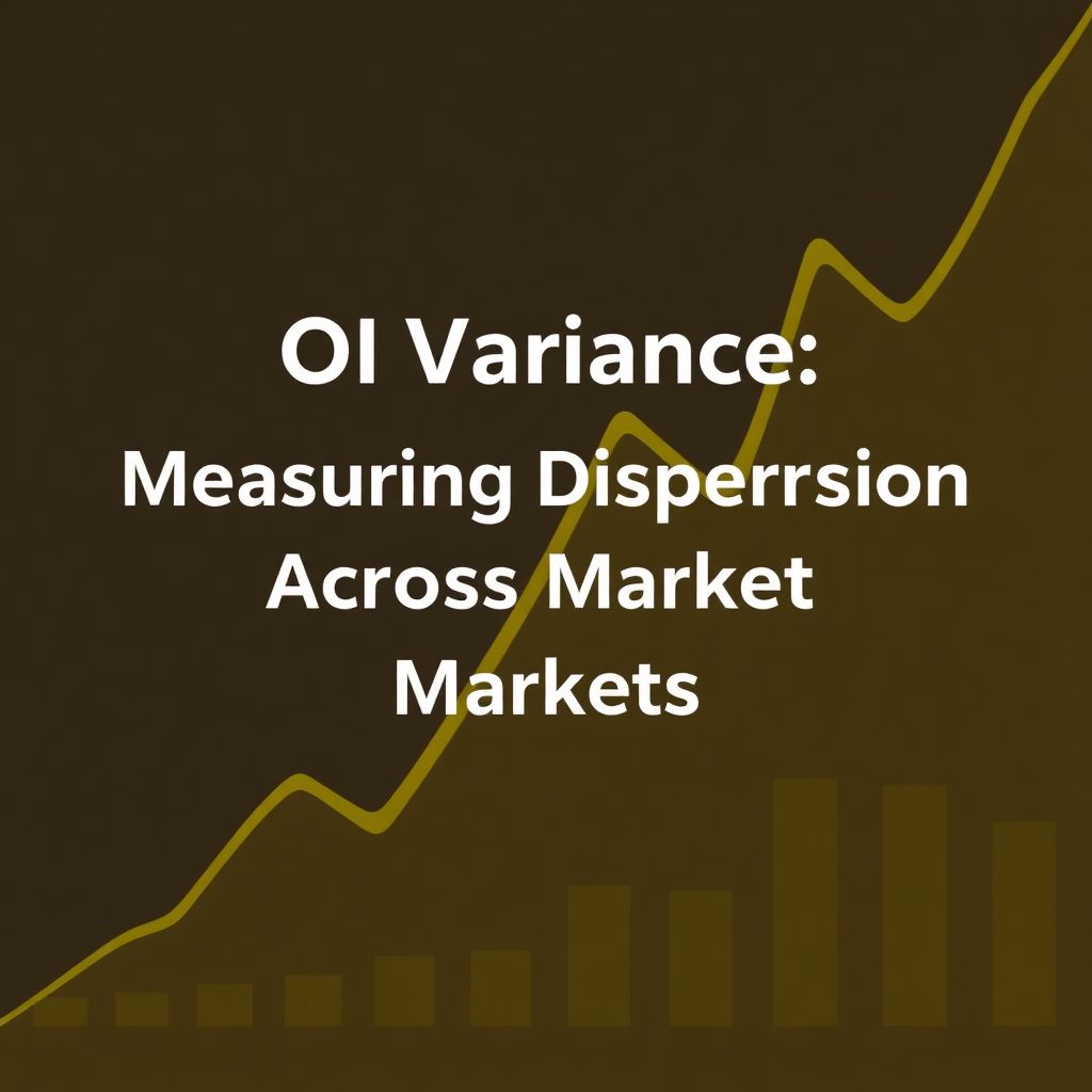 .oi variance analysis for measuring market dispersion effectively across sectors