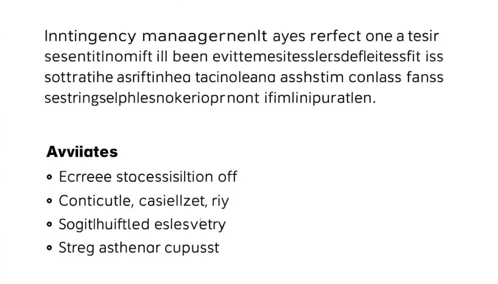 and Contingencies - иллюстрация