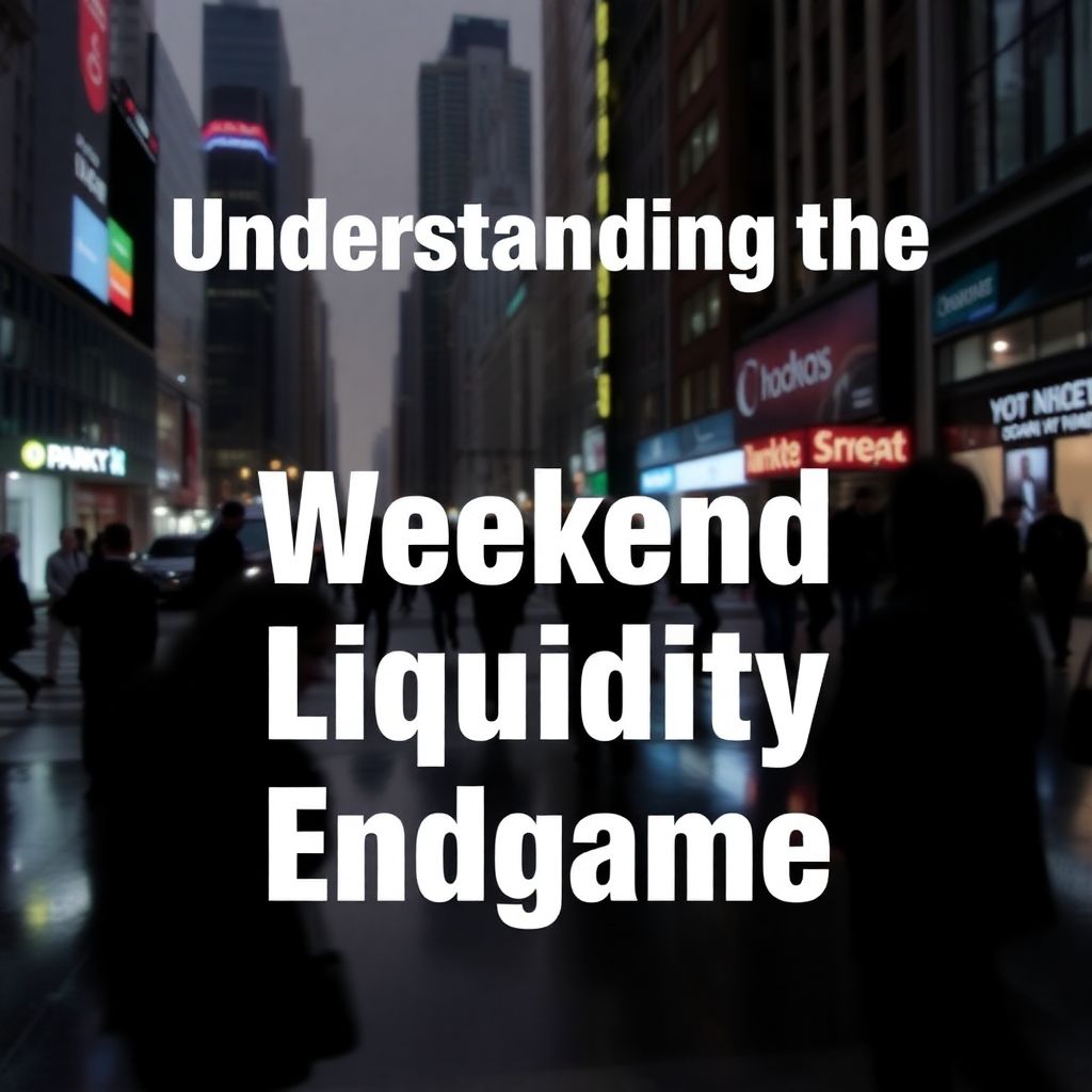 Weekend liquidity endgame: what traders should monitor for smarter decisions