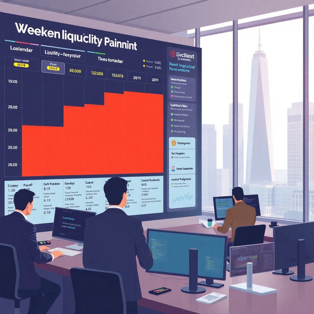 Weekend liquidity planning with effective calendars and watchlists for better control