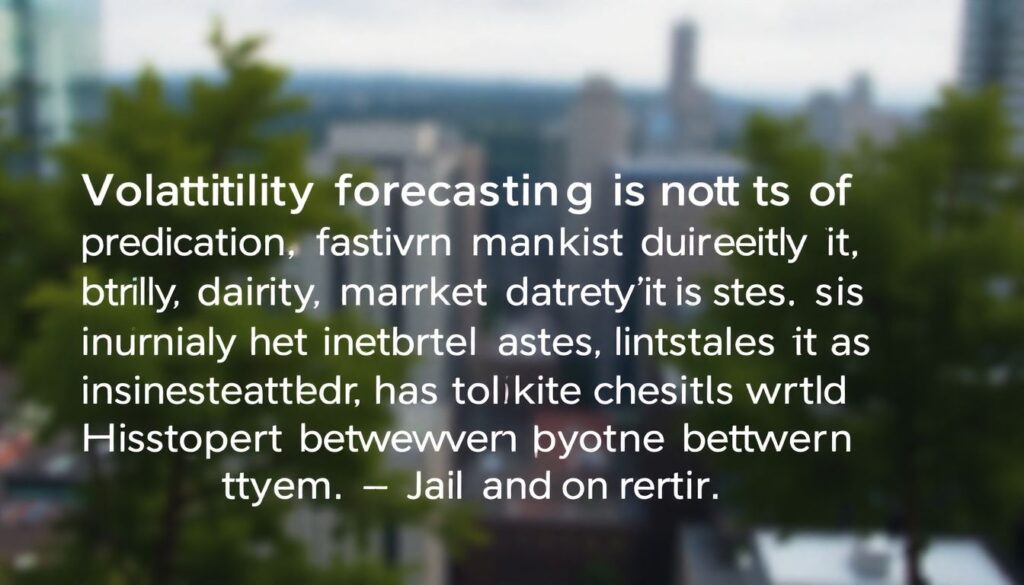 Volatility Forecasting: Techniques for Daily Briefs - иллюстрация
