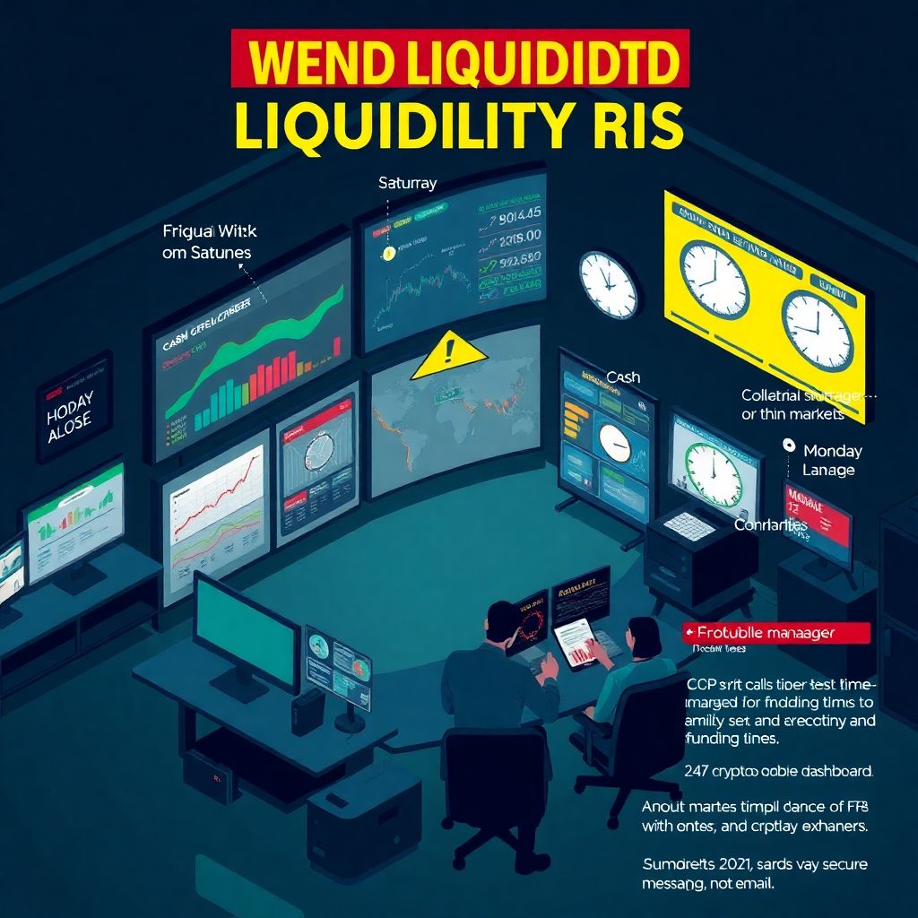 Weekend liquidity risk flags checklist: practical guide for finance teams