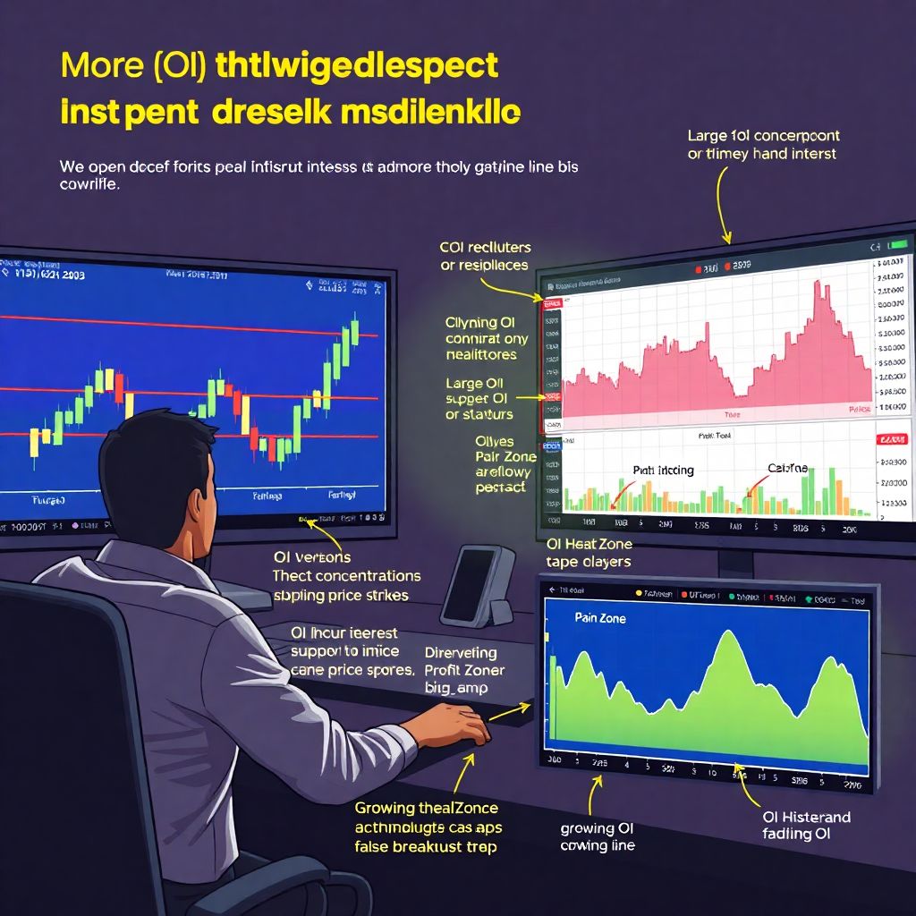Oi concentration: identifying key support and resistance levels in derivatives trading