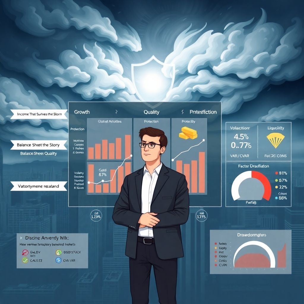 Narratives for defensive plays to protect portfolios during market turbulence