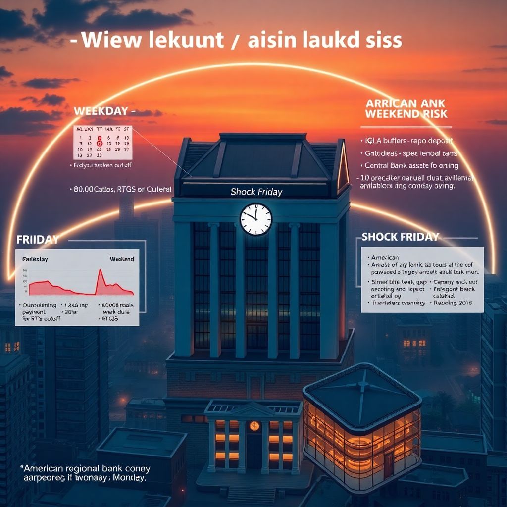 Weekend liquidity scenarios in crisis edition and normal times explained