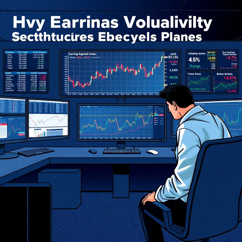 Volatility surprises in earnings: signals before and after results