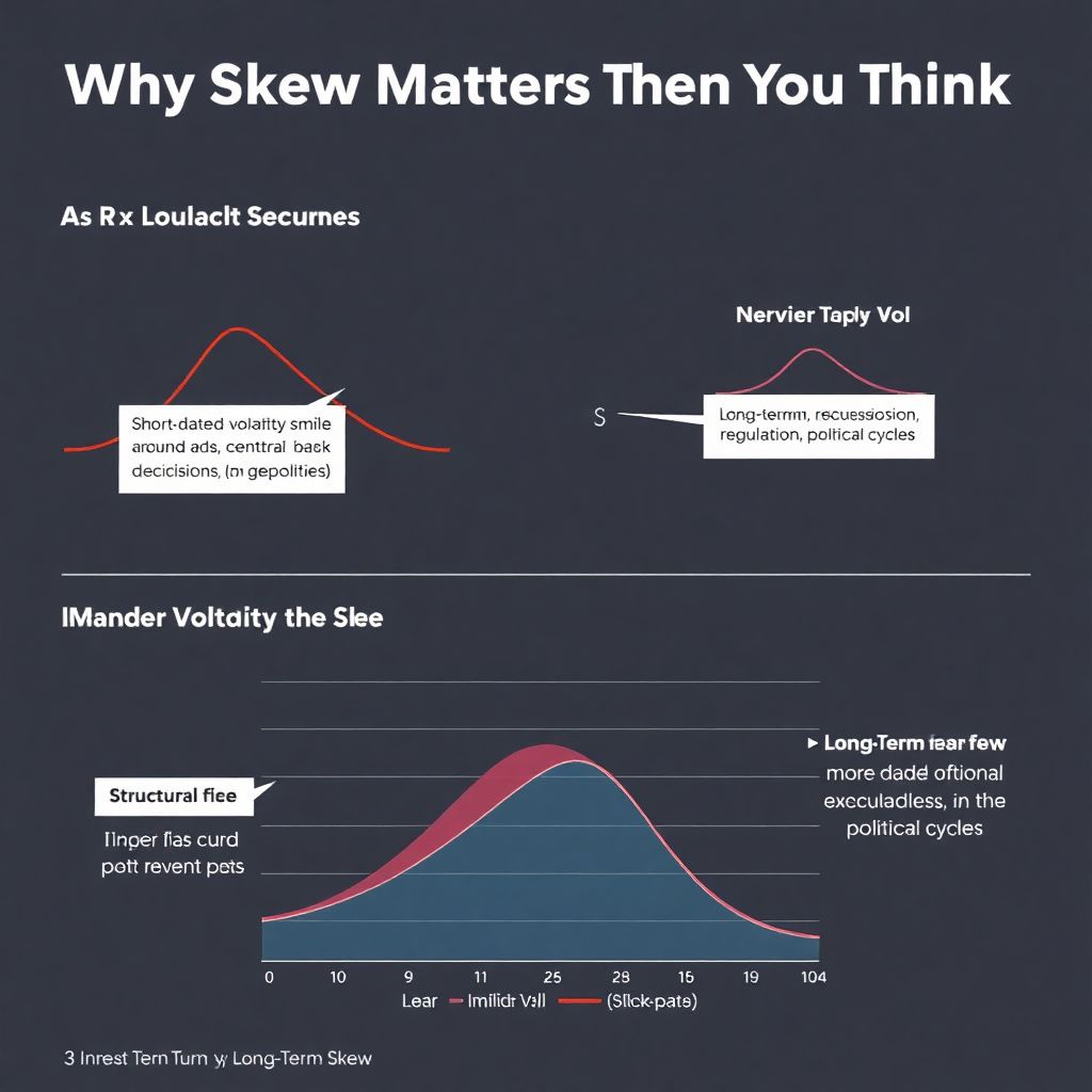 Skew outlook: near‑term vs long‑term implied volatility trends in options