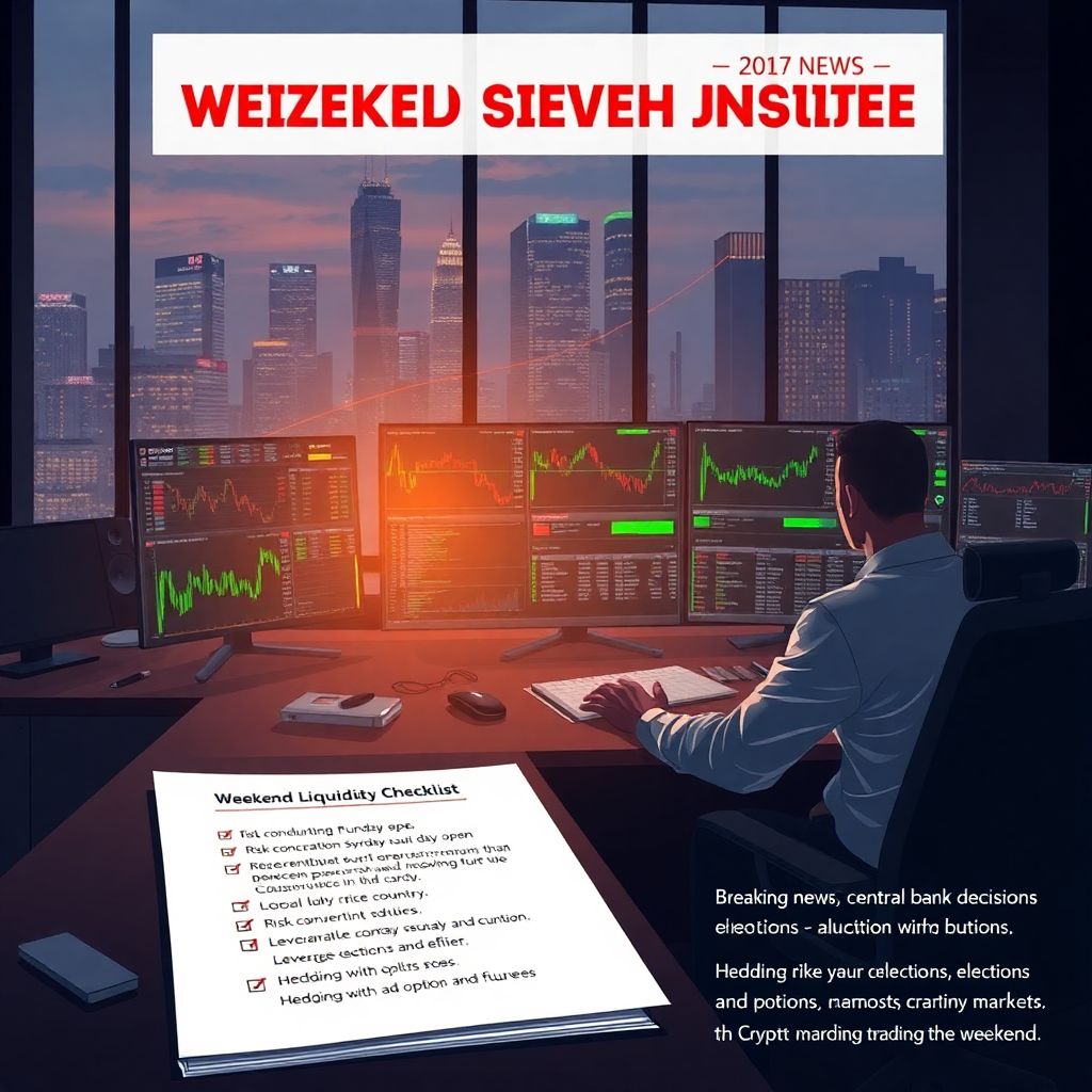 Weekend liquidity management for practical portfolio protection